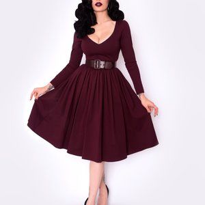 Marilyn Swing Dress : La Femme en Noir : Vixen by Micheline Pitt